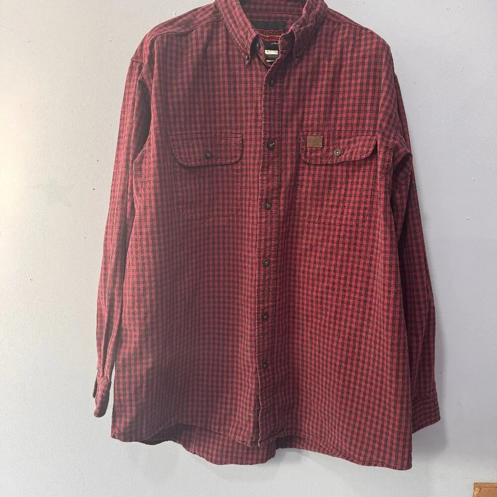 Riggs‎ workwear by  Wrangler XLT burgundy /black cotton